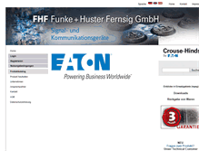 Tablet Screenshot of fhf.de